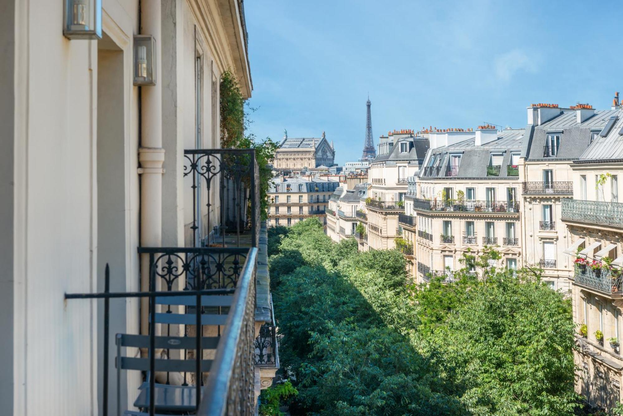 Chambre - Vue sur Tour Eiffel